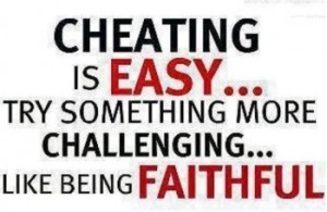 Cheat on God