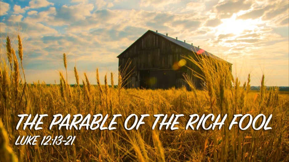 “Rejoice, His heart is with you!” Luke 12:13-21 | The Kingdom at Grace ...